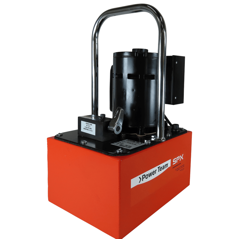 Power Team PE172M Pump, E 17 CU In/min, 110/115V, 50/60HZ