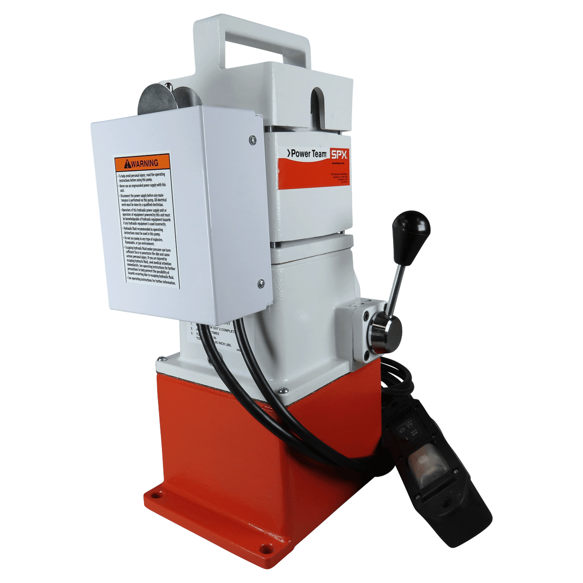Power Team PE184-50-220 Pump, Electric 4 WAY, 220VAC 60/50HZ, 0.5 Gallon