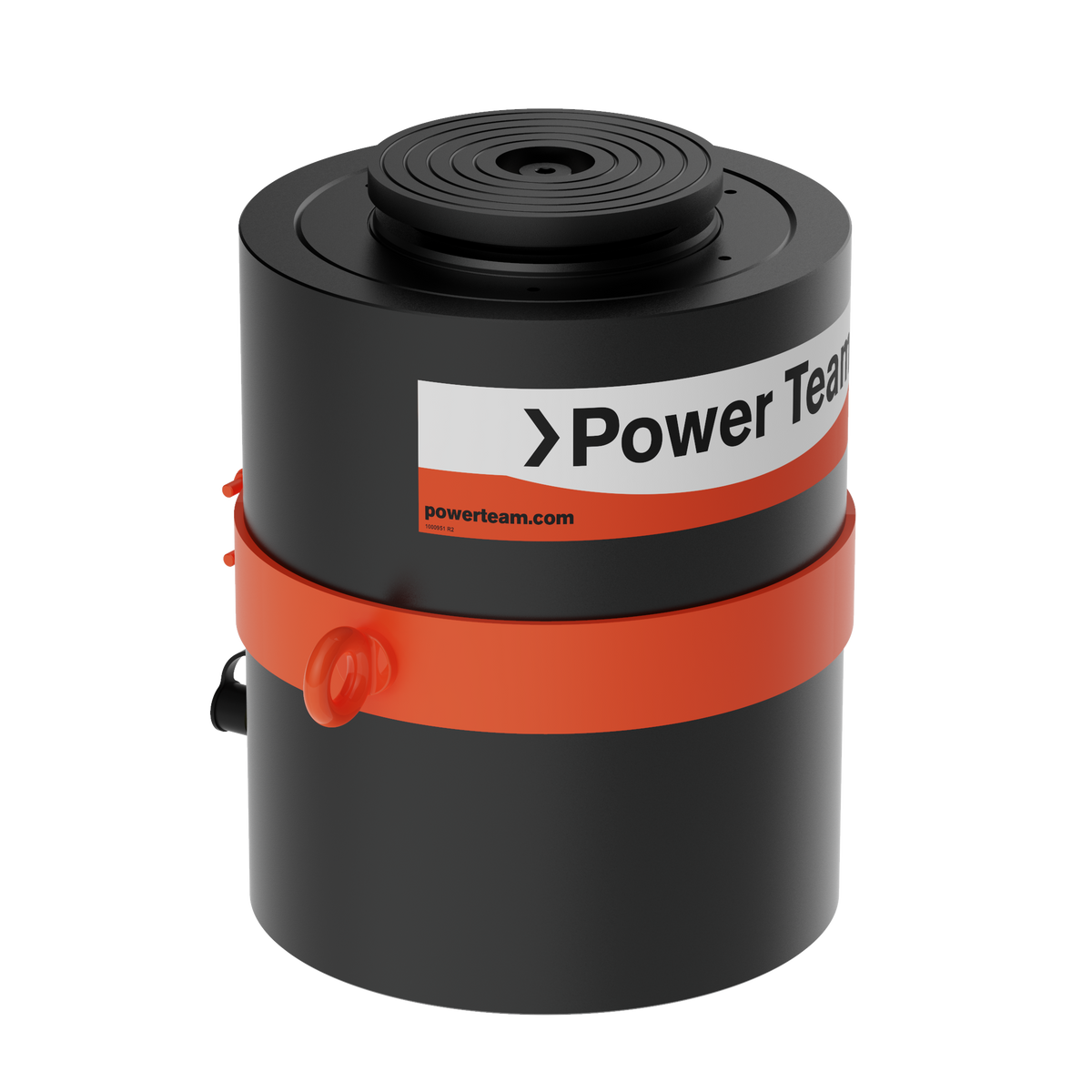 Power Team RGG558 Cylinder 8IN 55T Single Acting, Load Return, W/ Swivel Cap, Nitride