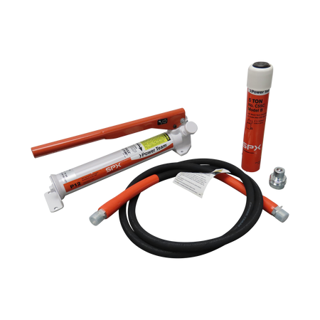 Power Team RPS55 Cylinder & Pump Set, 5 TON, 5-1/4" Stroke