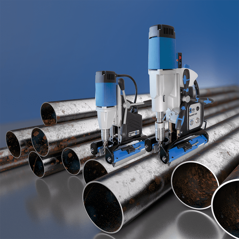CS Unitec PipeMAB 200 Pipe Magnetic Drill – 1-3/8" Capacity