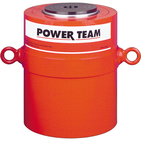 Power Team R2802D Cylinder, Double Acting, Hydraulic Return, 280 TON, 2" Stroke
