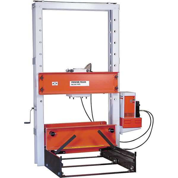 Power Team RB10013S Press, Elec, 100 TON Roll-bed, DBL