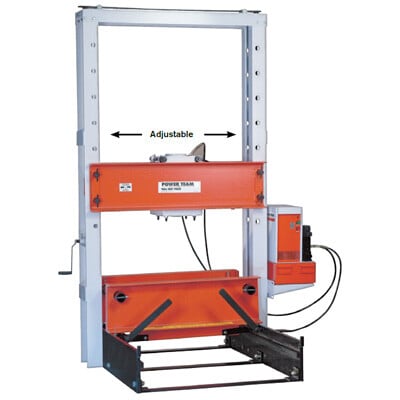 Power Team RB10013S-E380 Rollbed Press, 100 TON CE Version