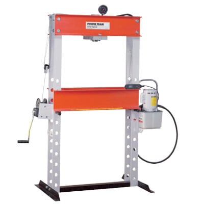 Power Team SPA256 Press, Air 25 TON, 1.2-9.8 In/min