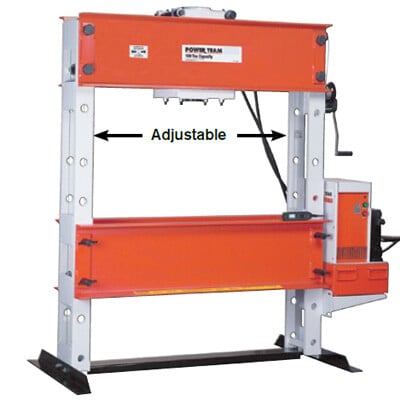 Power Team SPE10010-E110 Press, 100 TON Ce-version