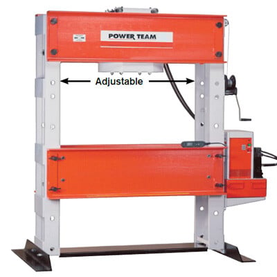 Power Team SPE20013DS-230 Press, 200 TON W/230V 3 Phase Motor