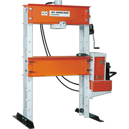Power Team SPE5513S-E110 Press, 55 TON Ce-version