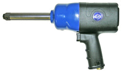 Wespro W750-6COM 3/4" Sq. Drive Composite Impact 1,400 FT LBS 6" Extended Anvil - Pistol Type