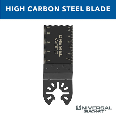 Dremel MM480 1-1/4 In. Wood Flush Cutting Oscillating Blade