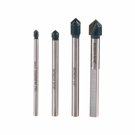 Bosch GT2000 4 pc. Glass & Tile Bit Set