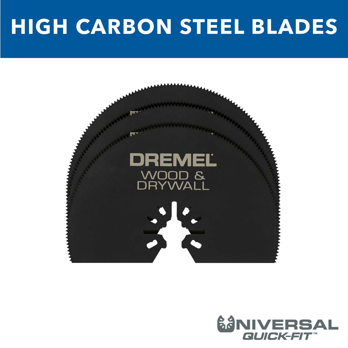 Dremel MM450B 3-1/2 In. Half-Moon Cutting Oscillating Blade
