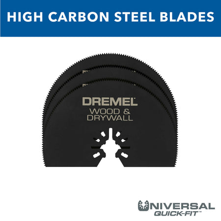 Dremel MM450B 3-1/2 In. Half-Moon Cutting Oscillating Blade