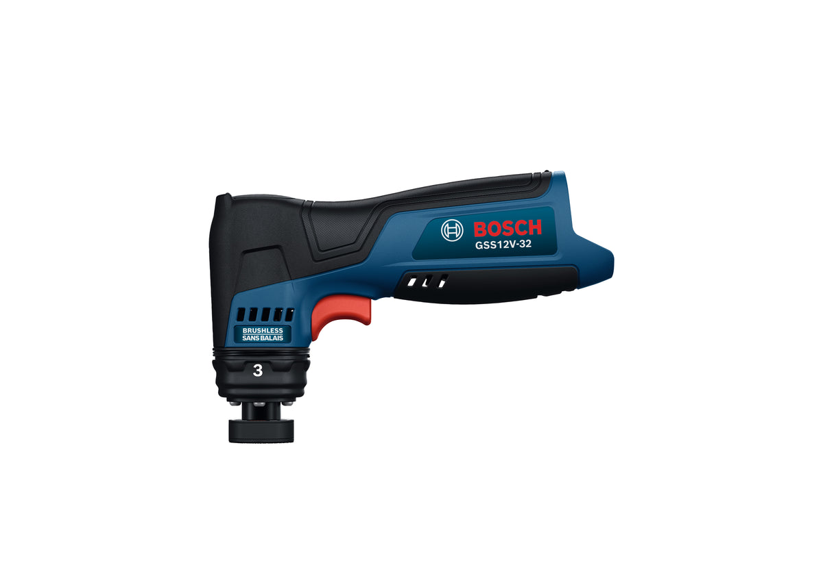 Bosch GSS12V-32N 12V Compact Cordless Brushless 1-1/4 In. Orbital Sander (Bare Tool)
