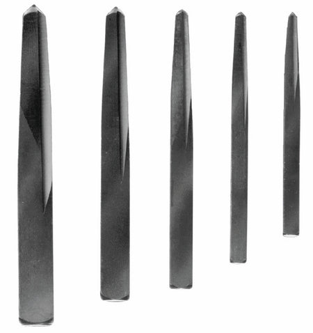 Bosch BSTE500 5 pc. Straight Flute High-Carbon Steel Screw Extractor Set