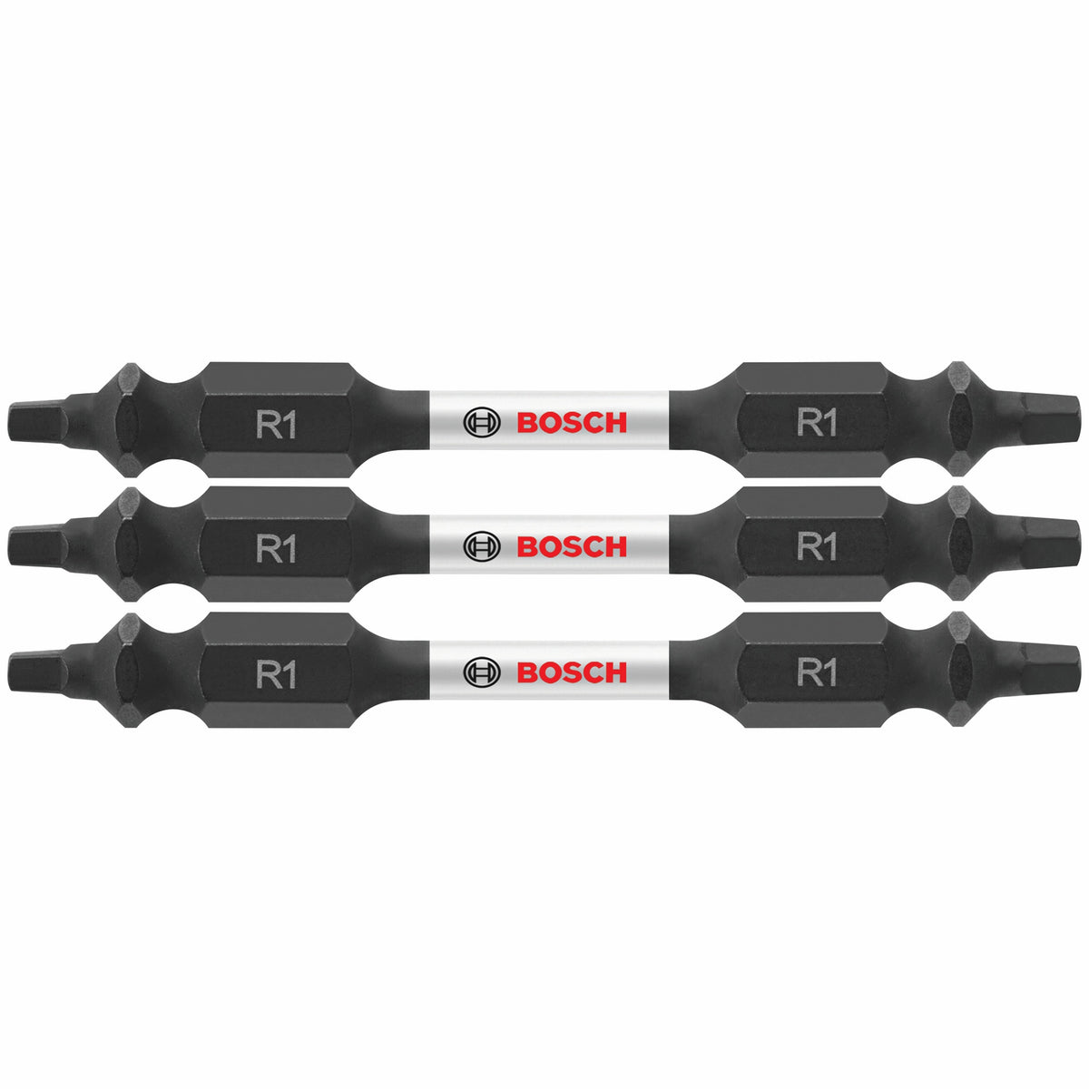 Bosch ITDESQ12503 3 pc. Impact Tough™ 2.5 In. Square #1 Double-Ended Bits