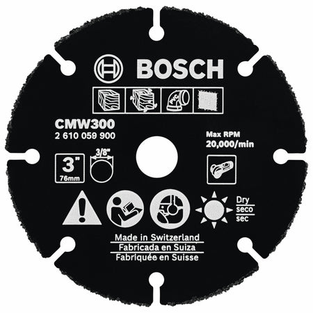 Bosch CMW300 3 In. Carbide Multi-Wheel