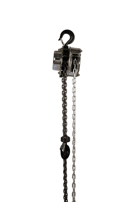 Ingersoll Rand Manual Chain Hoist, 1.5 Ton Capacity, 15ft Lift, 13ft Hand Chain Drop, Overload Protection – view 2