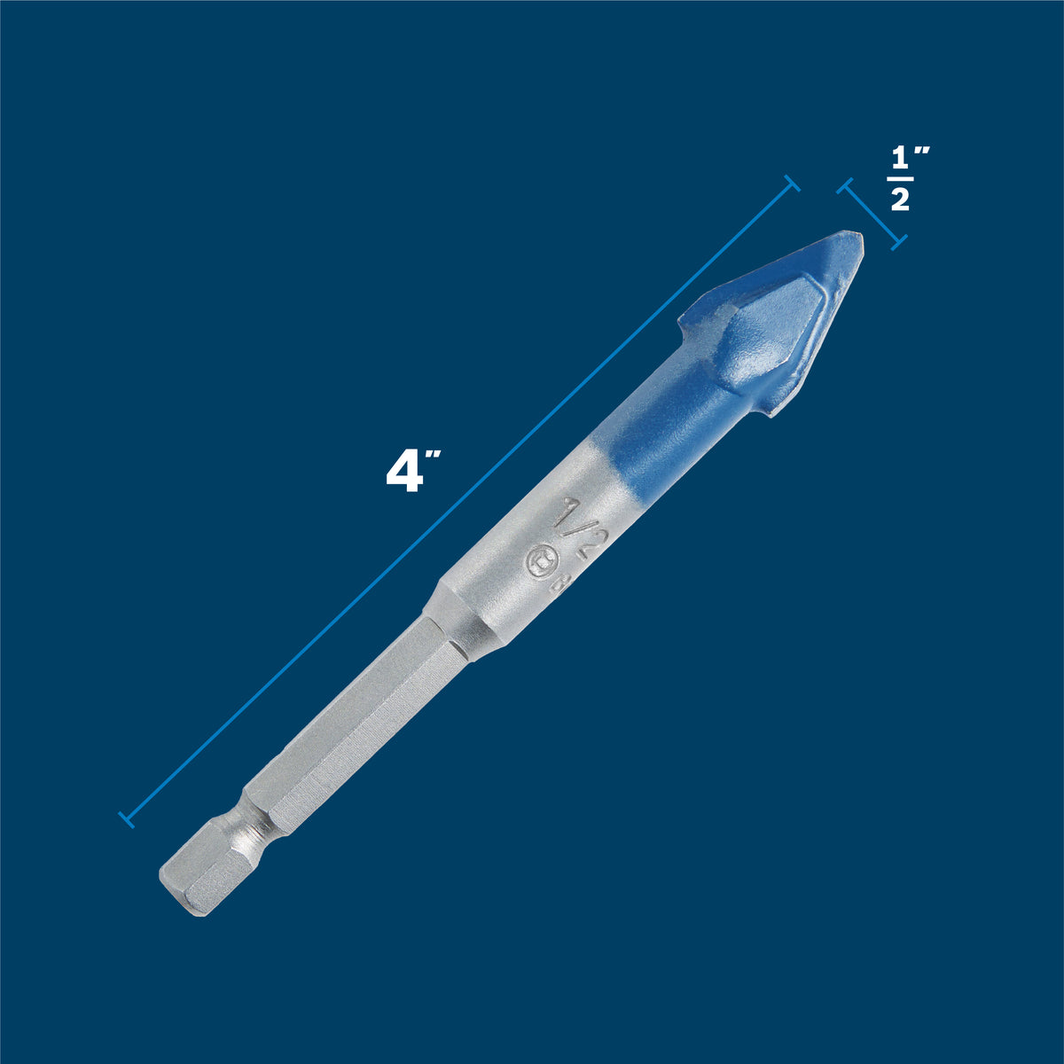 Bosch PTBX12 1/2 In. x 5 In. Porcelain Tile Drill Bit