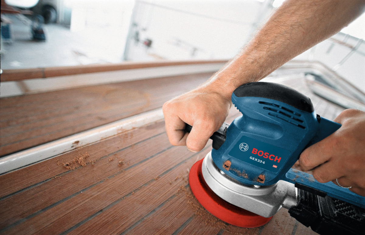 Bosch GEX33-6N 6 In. Multi-Hole Random Orbit Sander/Polisher