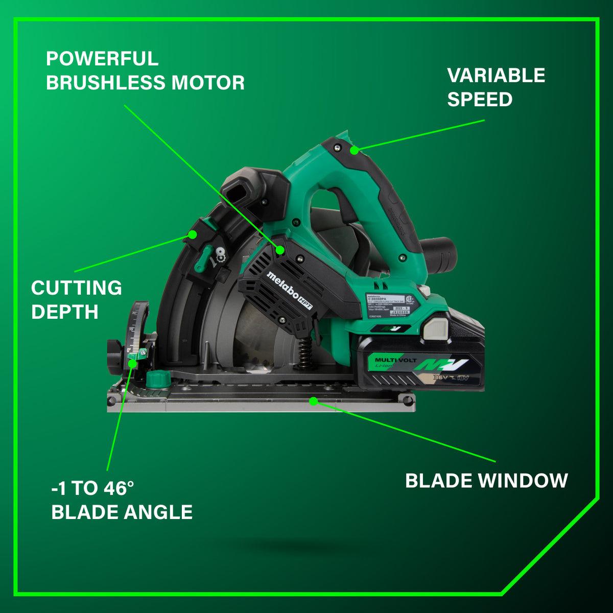 Metabo HPT C3606DPAM