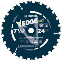 Bosch DCB724B25 25 pc. 7-1/4 In. 24 Tooth Edge Circular Saw Blades for Framing (Bulk)