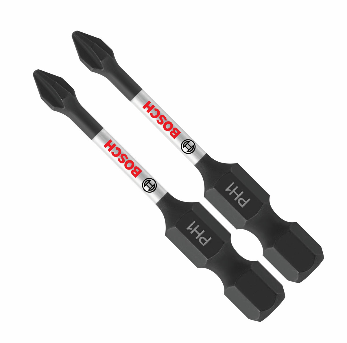 Bosch ITPH1202 2 pc. Impact Tough™ 2 In. Phillips® #1 Power Bits
