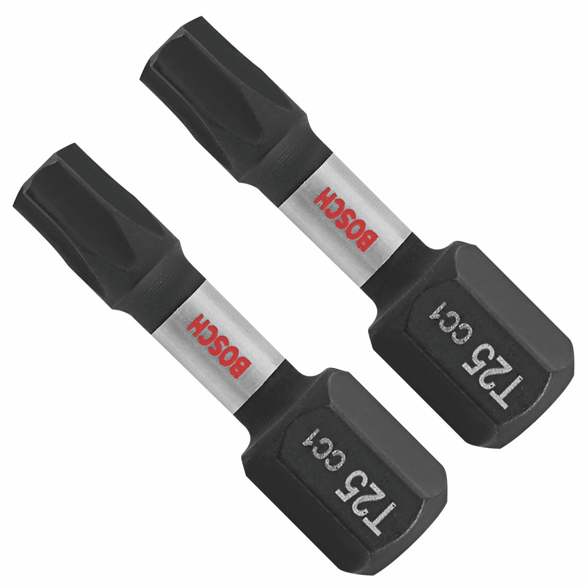 Bosch ITDT25102 2 pc. Driven 1 In. Impact Torx® #25 Insert Bits