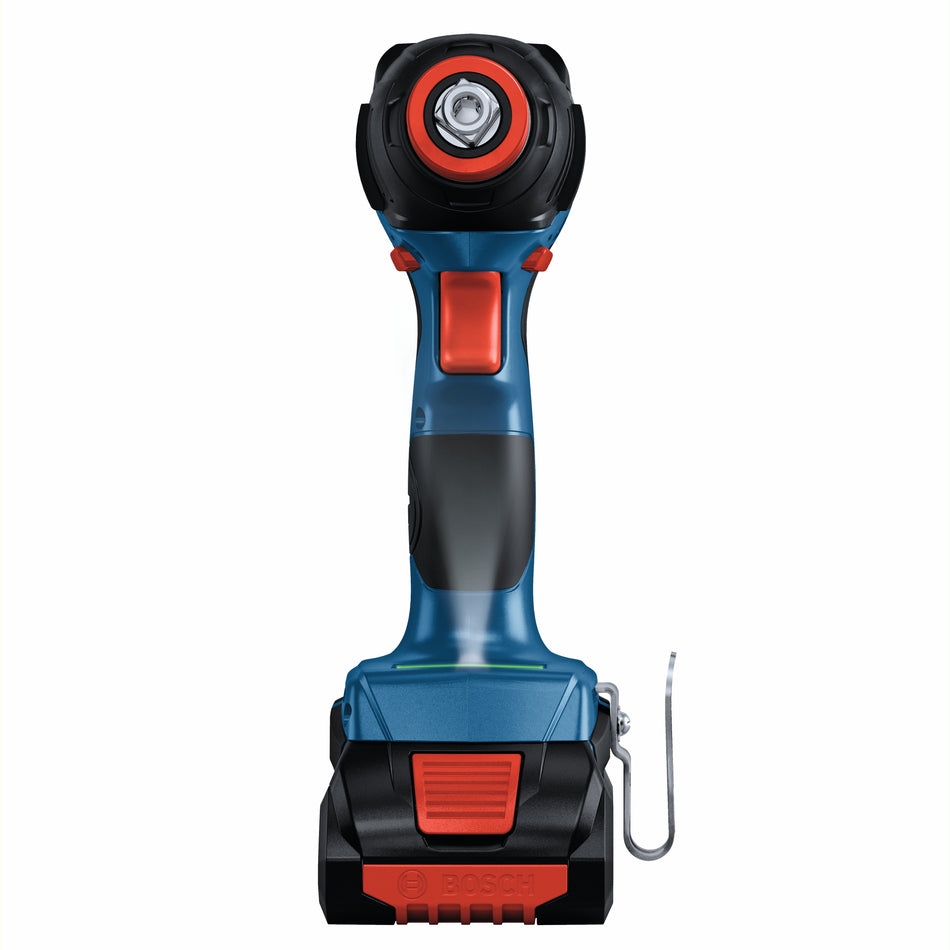 Bosch GDX18V-1860CB25 18V Connected-Ready Two-In-One 1/4 In. and 1/2 In. Bit/Socket Impact Driver/Wrench Kit with (2) CO