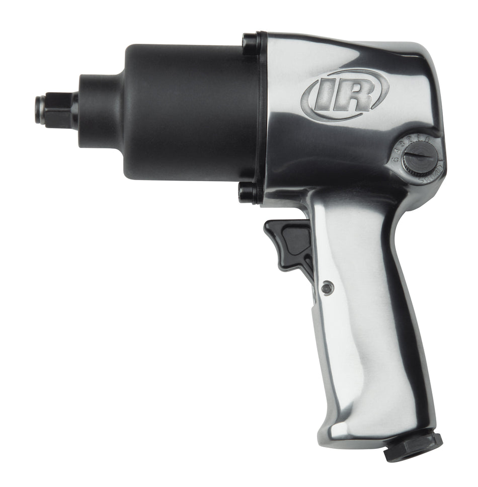 Ingersoll Rand 1/2" Air Impact Wrench, Super Duty, 600 ft-lb Torque, Friction Ring Retainer, Pistol – 231C