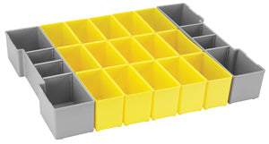 Bosch ORG1A-YELLOW 17 pc. Organizer Insert Set for L-Boxx System