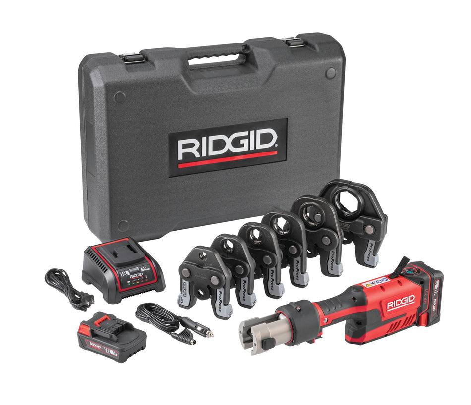 RIDGID 67178 RP 351 Battery Kit W/ ProPress Jaws (1/2" - 2")