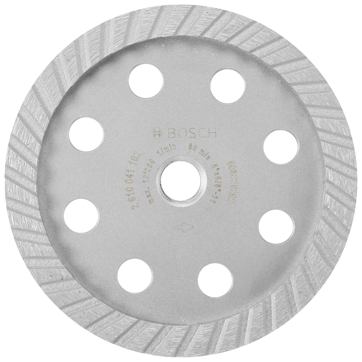 Bosch DCT0502 5 In. Turbo Diamond Cup Wheel for Concrete