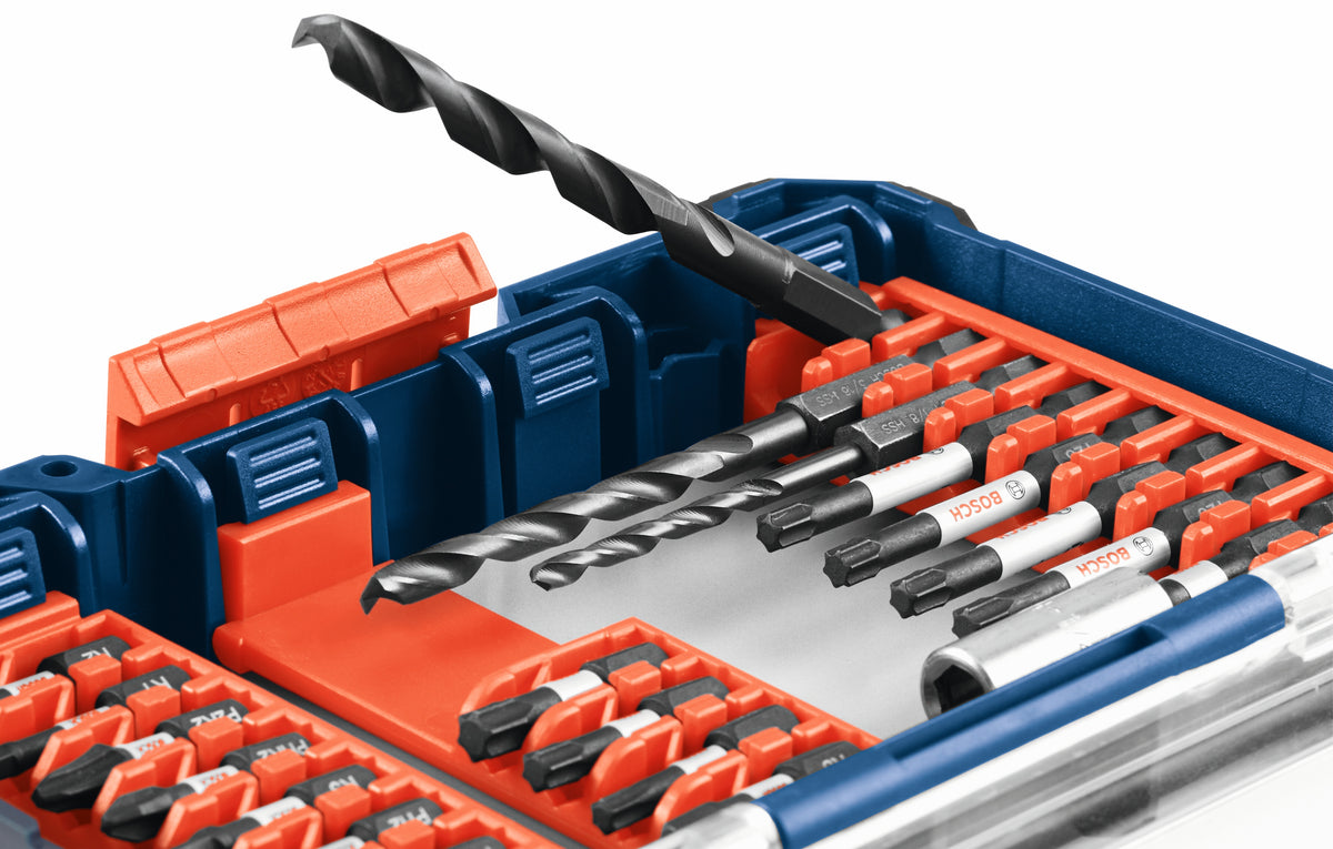 Bosch CCSTV108 8 pc. Impact Tough™ Torx® 1 In. Insert Bits with Clip for Custom Case System