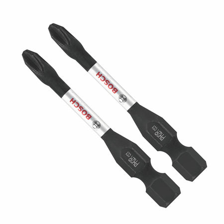 Bosch ITDPH2R202 2 pc. Driven 2 In. Impact Phillips® #2R (reduced) Power Bits