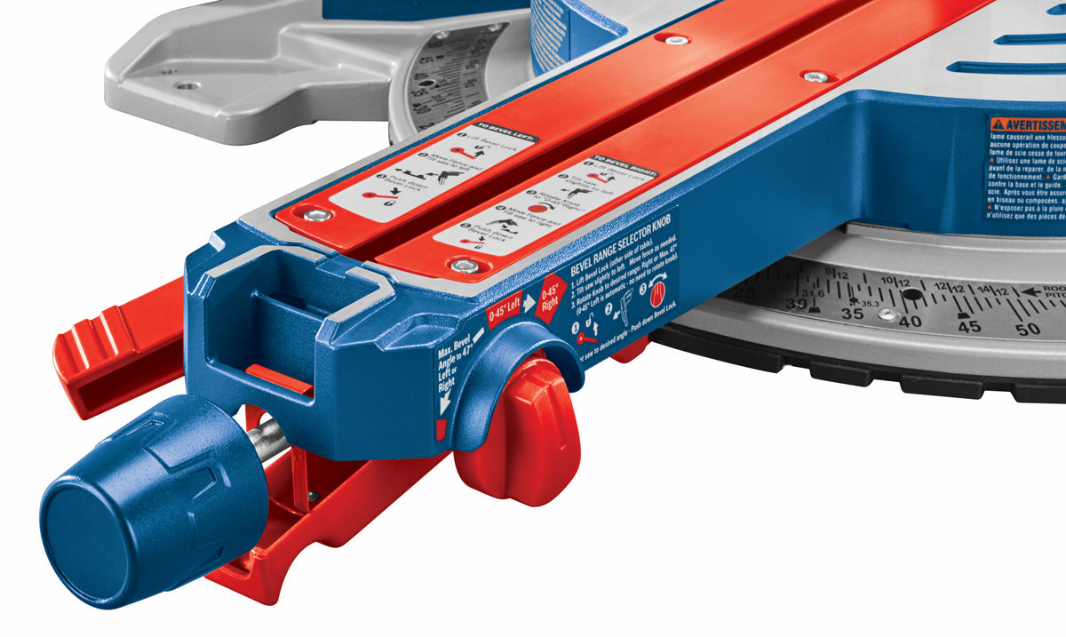 Bosch GCM18V-12GDCN14 PROFACTOR™ 18V 12 In. Dual-Bevel Glide Miter Saw Kit with (1) CORE18V® 8 Ah High Power Battery