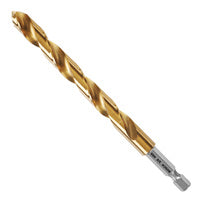 Bosch TI4151IM 6 pc. 3/8 In. Impact Tough™ Titanium Nitride Coated Drill Bits