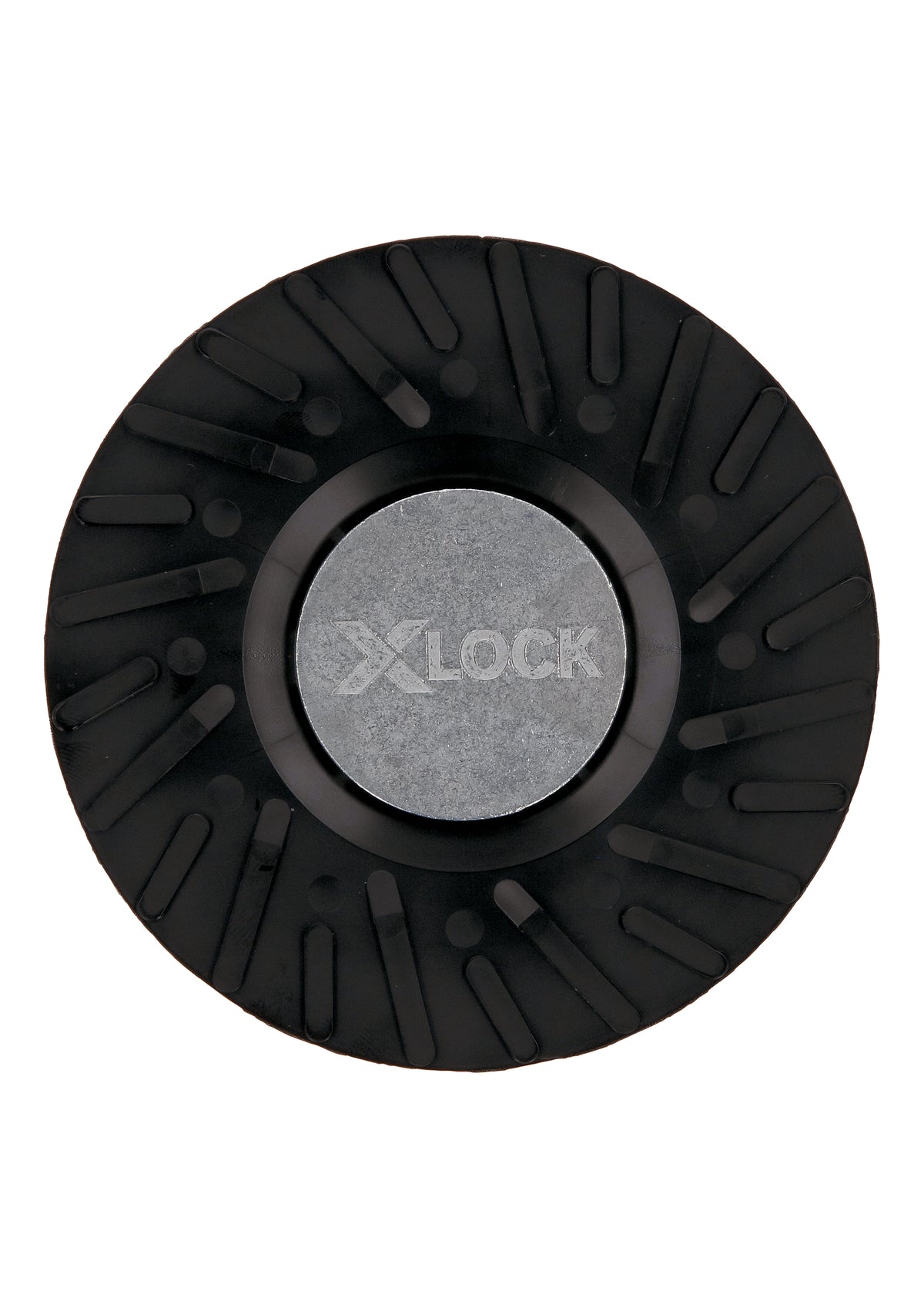 Bosch MGX0450 4-1/2 In. X-LOCK Backing Pad with X-LOCK Clip - Medium Hardness