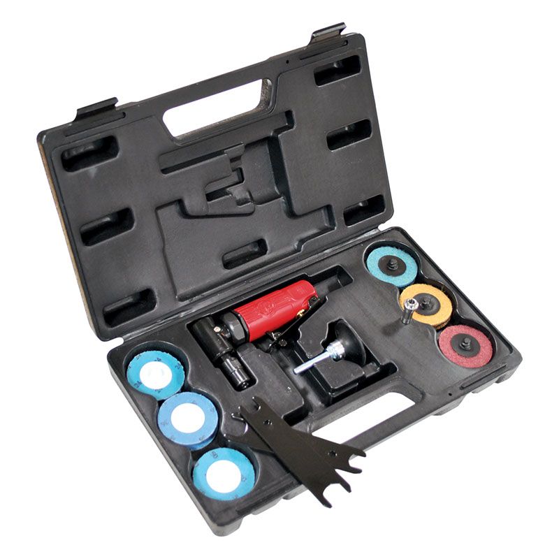 Chicago Pneumatic CP875K 1/4" Mini Angle Die Grinder Kit – view 2