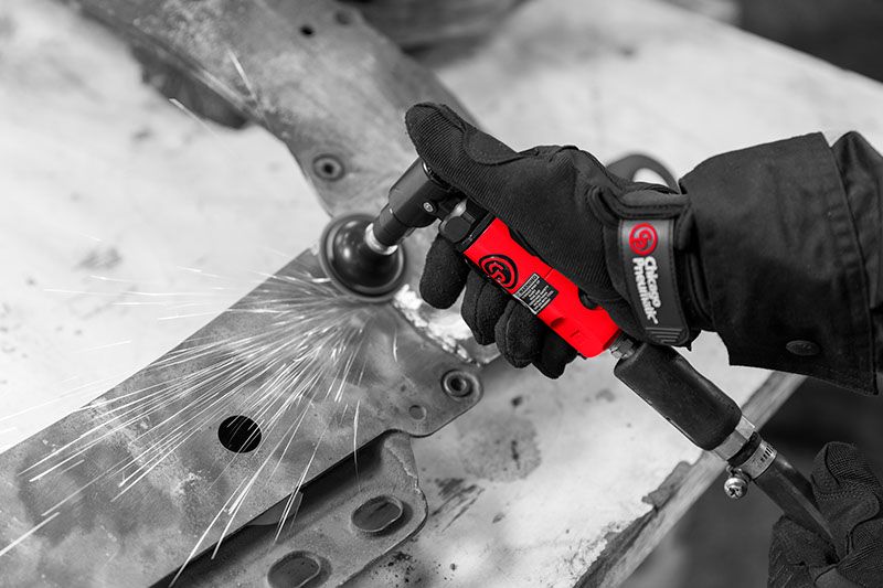 Chicago Pneumatic CP875 1/4" Mini 90° Angle Die Grinder – view 3