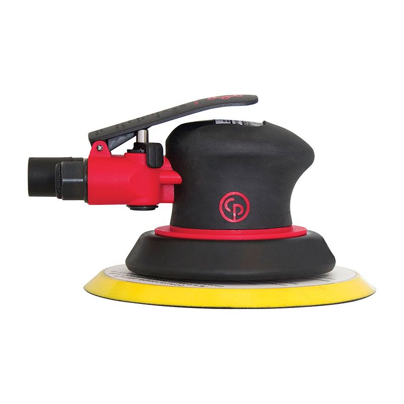 Chicago Pneumatic CP7225E 6" R.O. Sander 3/32" Orbit, H&L