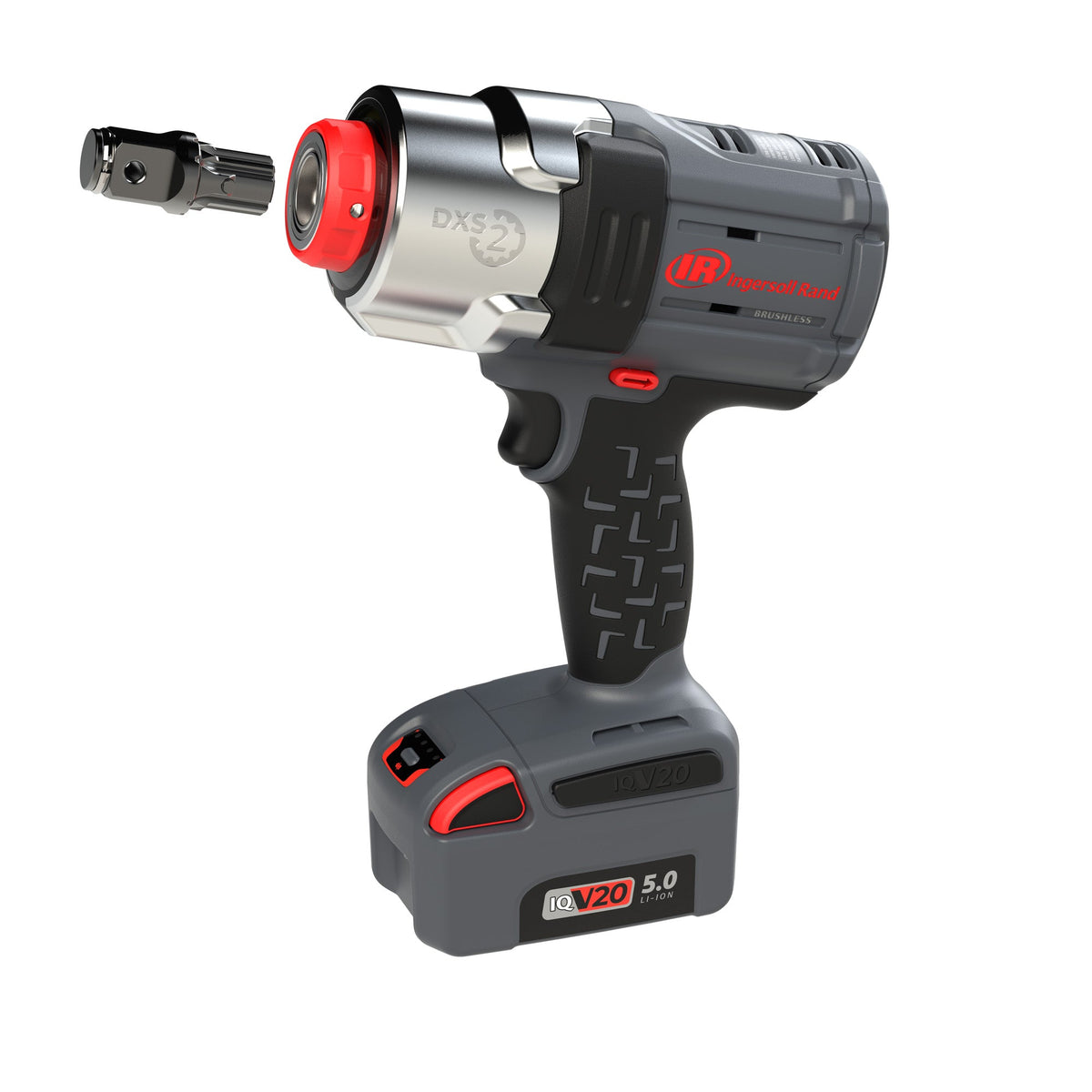 Ingersoll Rand DXS2 1/2" 20V Cordless Impact Wrench, 1600 ft-lb, Bare Tool – W7153 – view 2