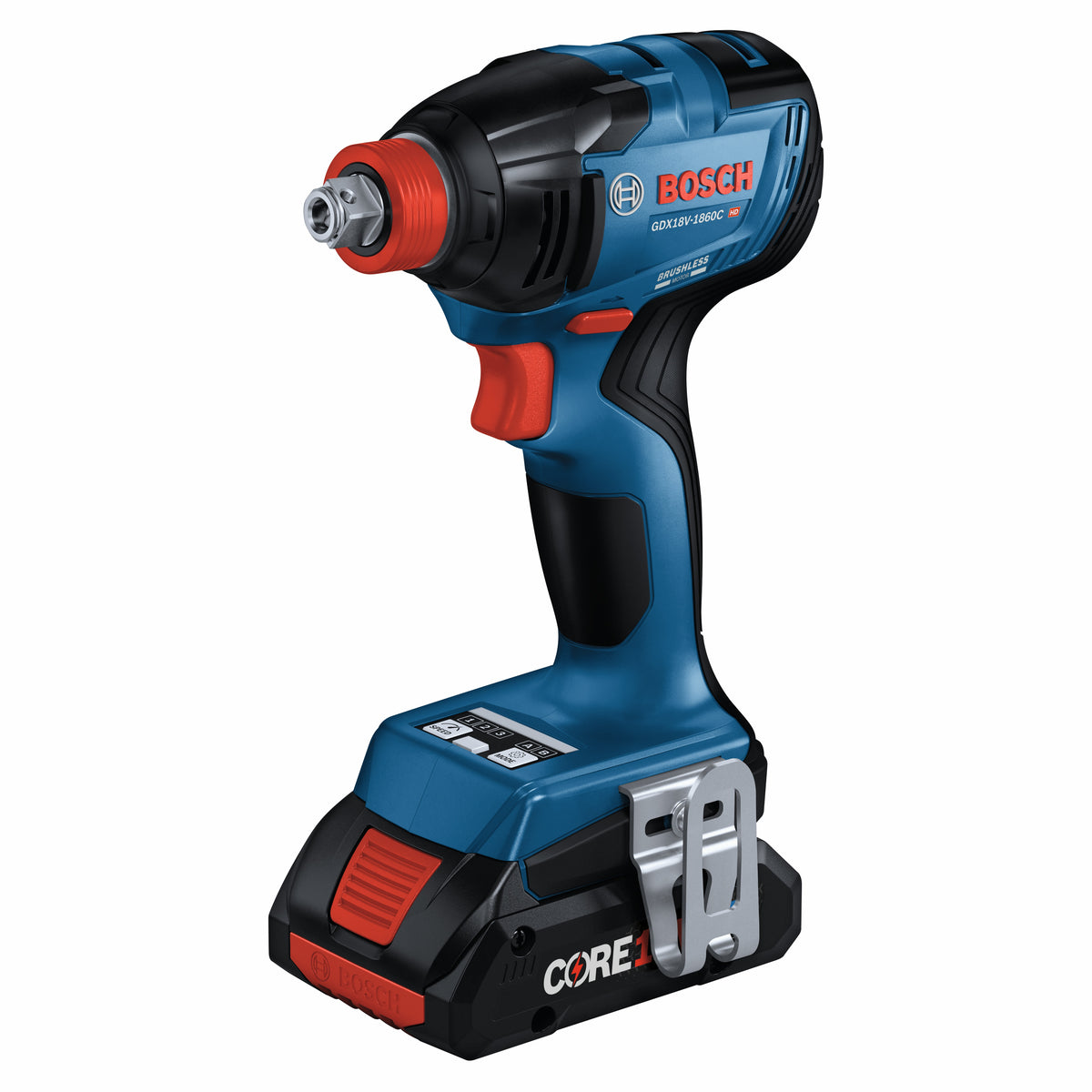 Bosch GXL18V-260B26 18V 2-Tool Combo Kit with Connected-Ready 1/2 In. Hammer Drill/Driver, Connected-Ready Two-In-One 1/