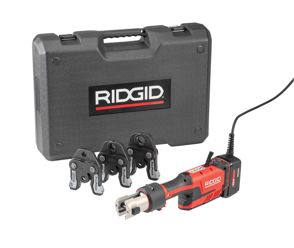 RIDGID 67198 RP 351 Corded Kit W/ ProPress Jaws (1/2" - 1")
