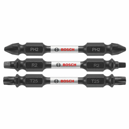 Bosch ITDEV2503 3 pc. Impact Tough™ 2.5 In. Double-Ended Bit Set