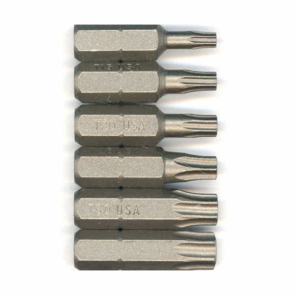 Bosch CC90396 6 pc. Torx® Insert Bit Set