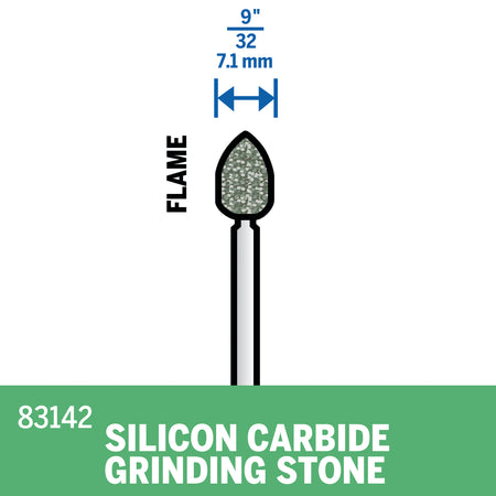 Dremel 83142 9/32 In. Silicon Carbide Grinding Stone