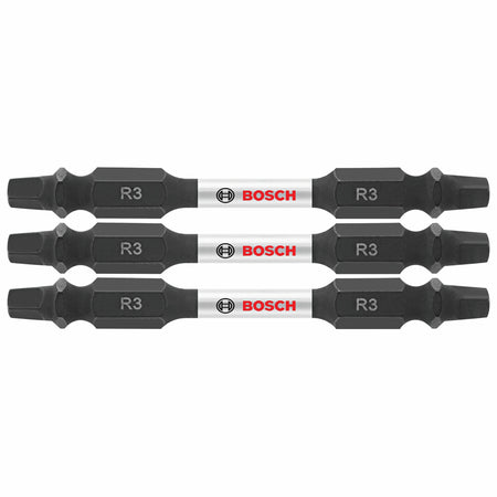 Bosch ITDESQ32503 3 pc. Impact Tough™ 2.5 In. Square #3 Double-Ended Bits