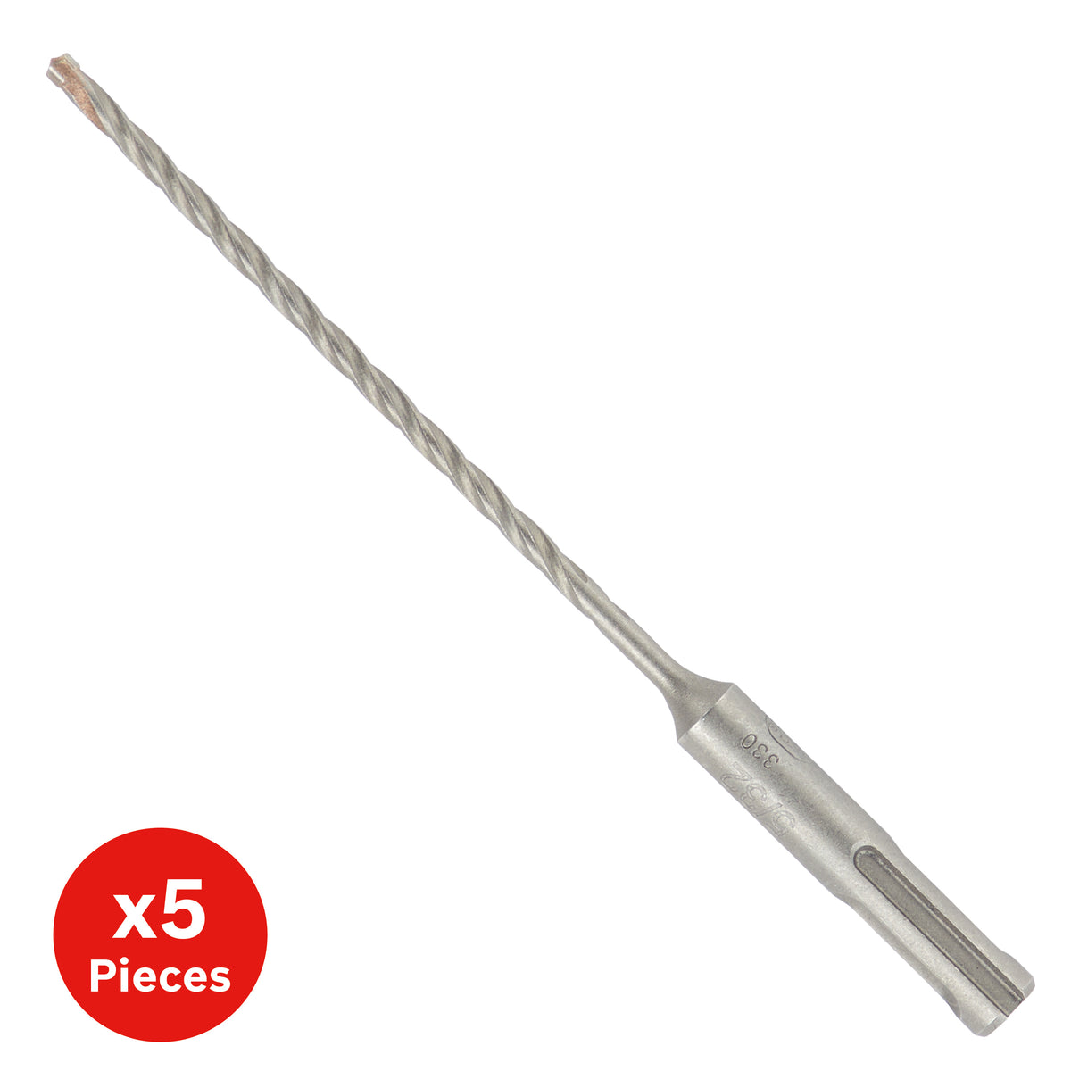Bosch HC4C2001B5 5/32 In. x 4 In. x 6 In. SDS-plus® Bulldog™ Tough Rotary Hammer Bit - 5 Pack