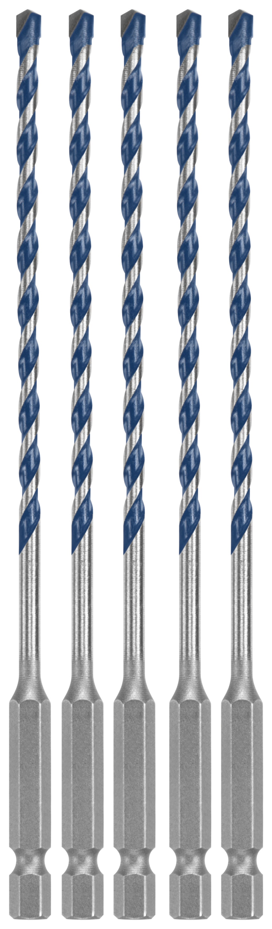 Bosch BXH025 5 pc. 5/32 In. x 6 In. Blue Xtreme™ Carbide Hammer Drill Bit